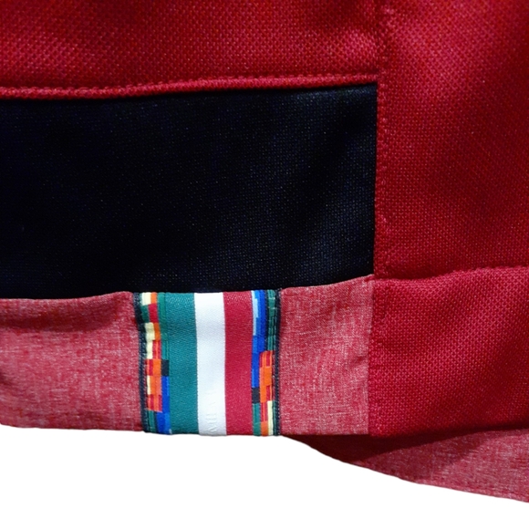 Adidas Men's AC Milan 2015 Anthem Track Jacket Red Size Small - Picture 4 of 7